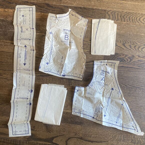 Simplicity Sewing Pattern Number #8505 60s 70s Tunic Set Sz 12 Bust 34 VERY RARE - Picture 4 of 5